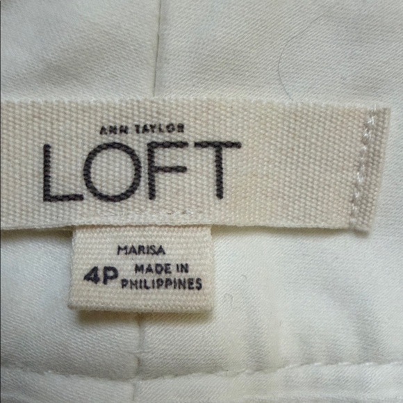 LOFT Cream Women's Pants - Picture 6 of 8